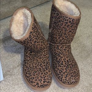 Cheetah print uggs
